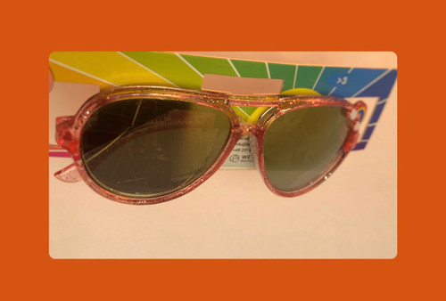 عینک آفتابی صورتی اصلی اورجینال خارجی|عینک آفتابی uv 400 اورجینال|عینک آفتابی دخترونه اصلی اروپایی برند|عینک بچگونه|عینک استوک اروپایی|عینک فریم صورتی آلمانی| عینک آفتابی original بچه گانه مدل رنگین کمان _ سبک و مقاوم