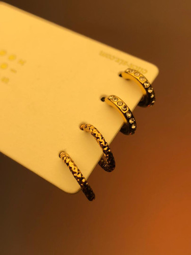 پک گوشواره |پک ۲ تایی|گوشواره پکی|پک طلایی |پک اکسسوری اقتصادی|گوشواره پینترستی